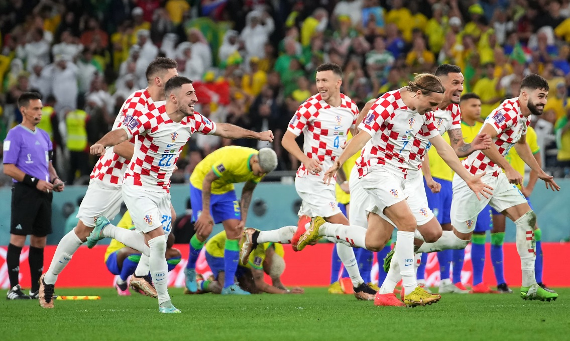 Croatia enters the FIFA 2022 semis, defeating Brazil 
